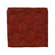 Ghost Paisley - red