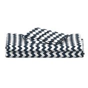 Chevron in Navy // Nautical monochromatic repeat pattern // for men and women // by Zoe Charlotte