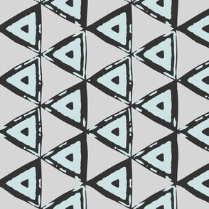 Mint Geometric Triangles
