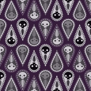 Geometric Ghosts - purple