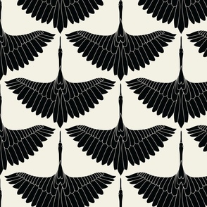 Black Swan Fabric, Wallpaper and Home Decor | Spoonflower