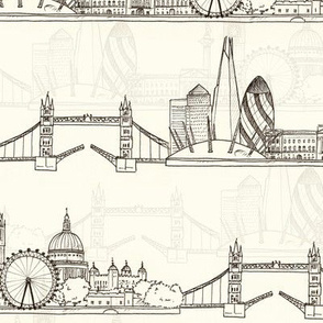 London Skyline (smaller scale)
