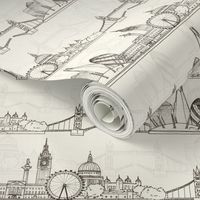 London Skyline (larger scale)