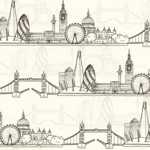 London Skyline (larger scale)