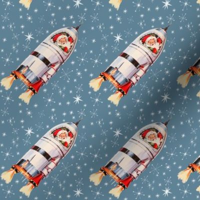 Atomic Santa - Retro Christmas Design