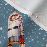 Atomic Santa - Retro Christmas Design
