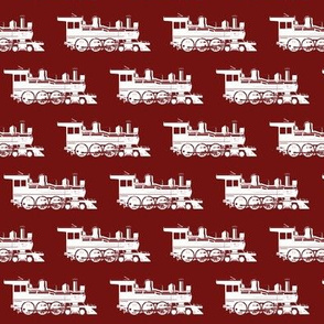 Steam Engines on Maroon // Small