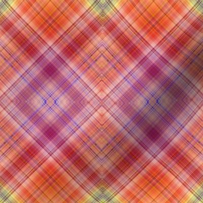 DREAM OF AN OCEAN SUNFLOWER FALL LIGHT SEA GARDEN DIAGONAL PLAID