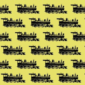 Steam Engines on Yellow // Small