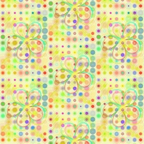 Flower Powered Pastel Grid