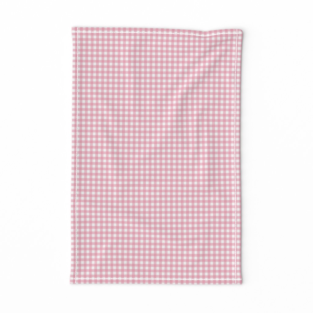 gingham pink