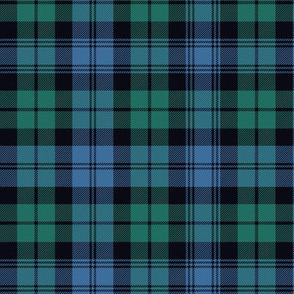 Black Watch tartan, 6" ancient