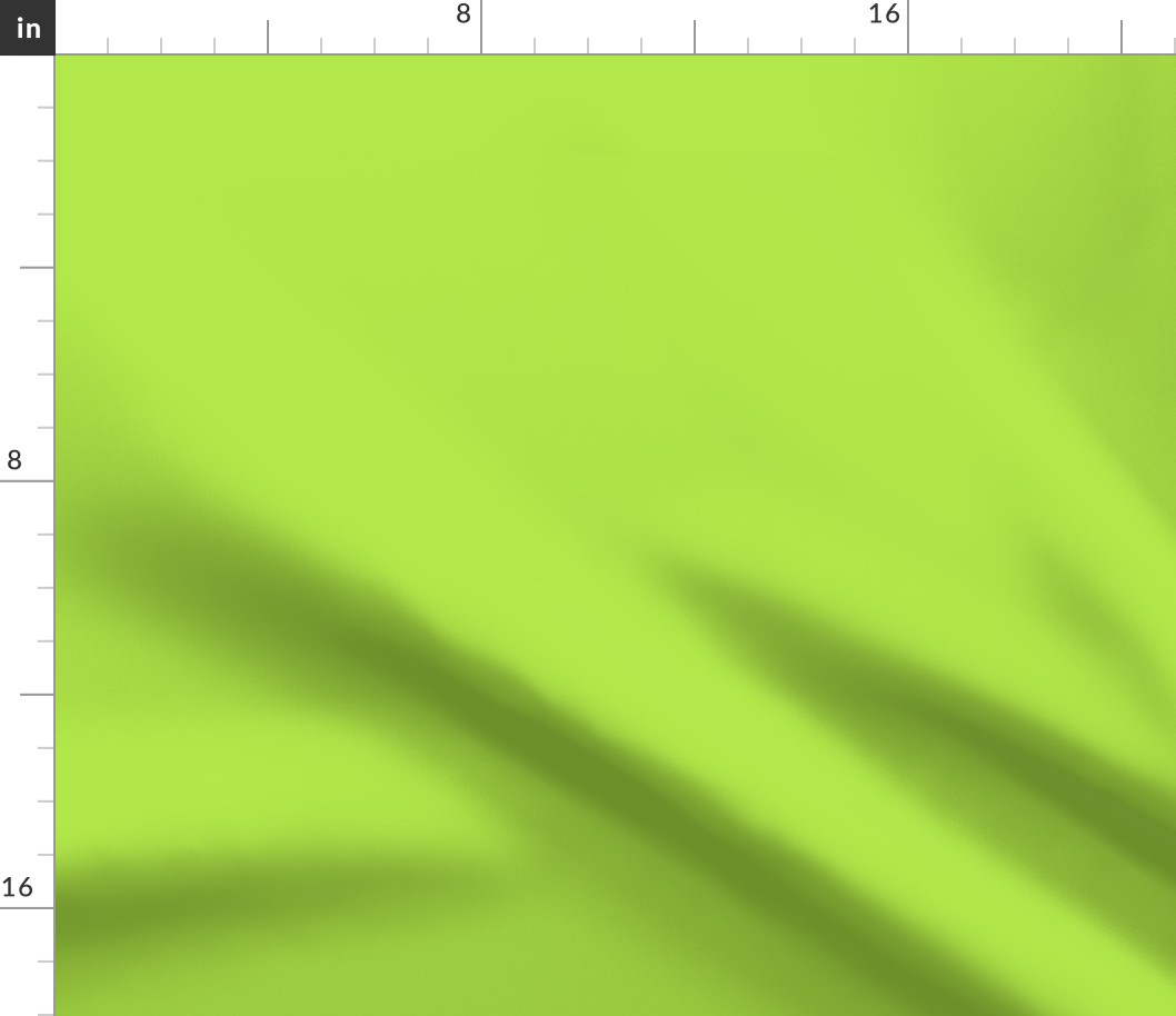 solid bright lime green (B1E747)