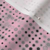 Circles and Spots Abound on Dolly Blush Pink