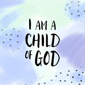 I am a child of God (1 yard) // lilac