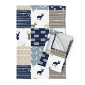 Rustic Woods Wholecloth Patchwork 