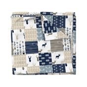 Rustic Woods Wholecloth Patchwork 