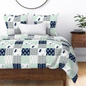 Patchwork Wholecloth Northern Lights (90)