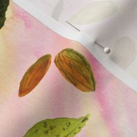 Almonds Botanical Study