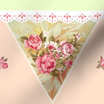 Country Roses Traditional Bunting