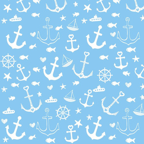 Sky Blue Multi Anchors