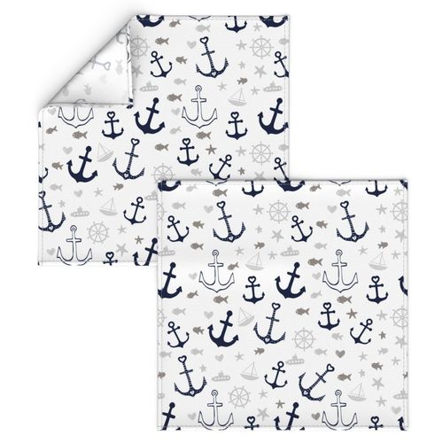 White Multi Anchors