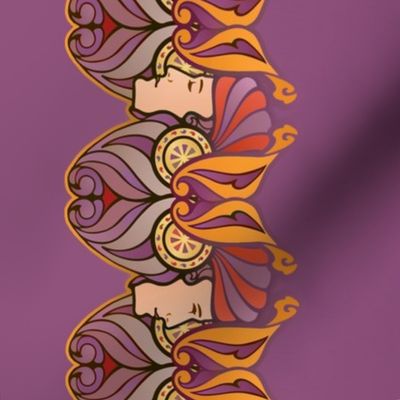 Art Nouveau border