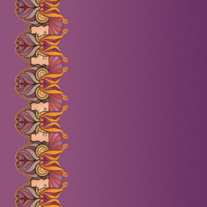 Art Nouveau border