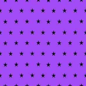Black Star on Purple
