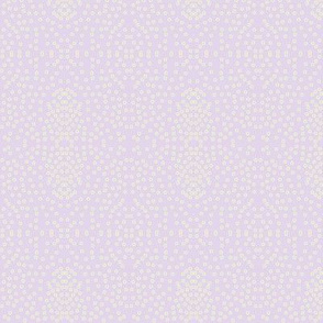 Pewter Pin Dot Patterns on Lilac