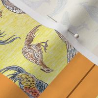 Pheasant tea towel
