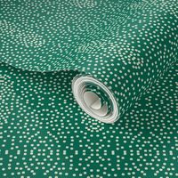 Pewter Pin Dot Patterns on Teal