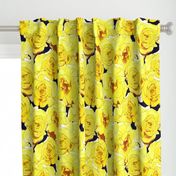 Zonte_Yellow_Roses_on_dk_navy