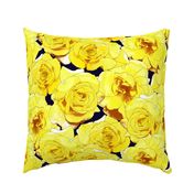 Zonte_Yellow_Roses_on_dk_navy