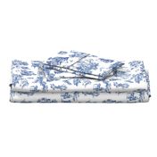 alice blue  toile de jouy large