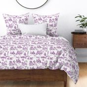 alice lilac toile de jouy large