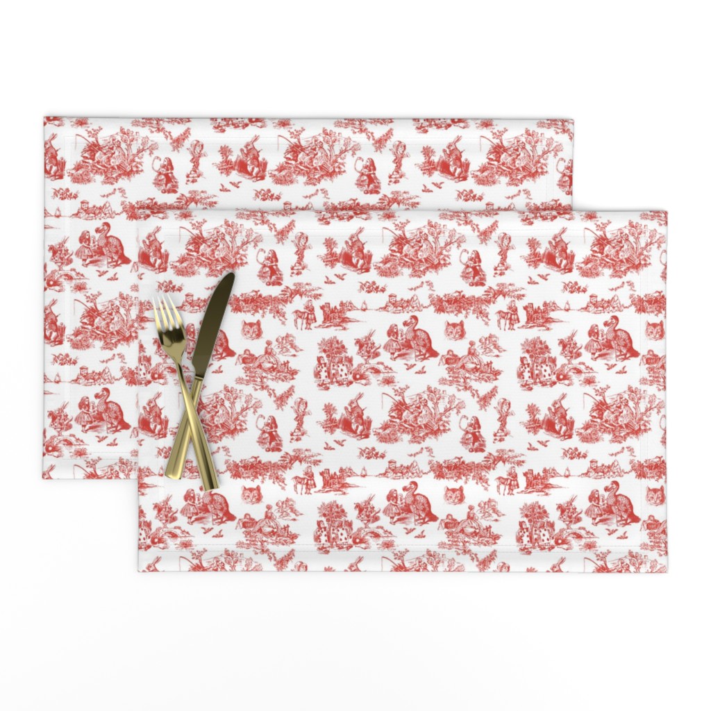 alice red  toile de jouy smaller