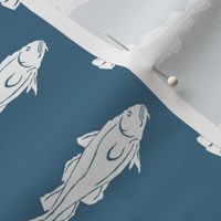 Fish SM white on denim- 2016 trial