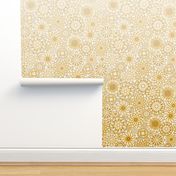 Ceramic Flowers Gradient Wallpaper (Solar Power)