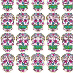 Pink sugar skull 2