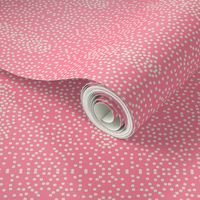 Pewter Pin Dot Patterns on Rose Pink