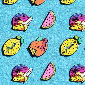 Fresh & Fruity Pins Larger Size