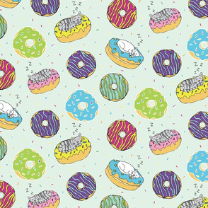 Dreaming of Donuts - Aqua