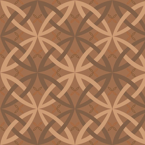 Mocha Celtic Tile