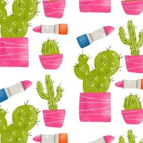 Lipstick and Cactus