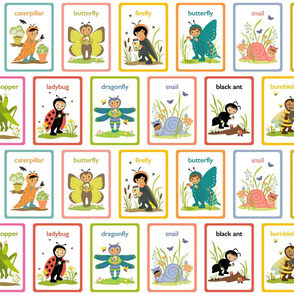 Little Cuties Bug Cards