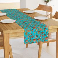 polynesian  tiki_lamp_fabric_turquois__blue_