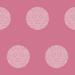 Pink Maze Dot