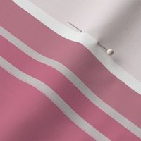 Warm Pink Awning Stripe