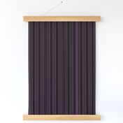 Steampunk Barcode Stripe in dark purple